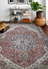 Bashian Impressions I166-NR115 Red Area Rug