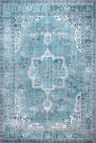 Bashian Impressions I166-NR111 Teal Area Rug