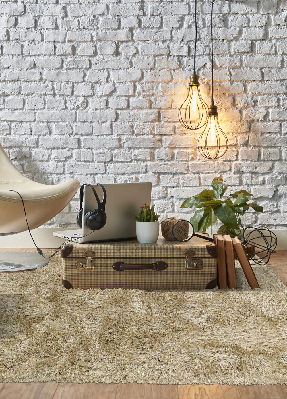 Dalyn Impact IA100 SAND Area Rug Lifestyle Image Feature