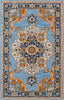 Momeni Ibiza IBI-1 Blue Area Rug main image