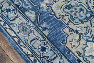 Momeni Ibiza IBI-1 Denim Area Rug Close up