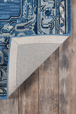 Momeni Ibiza IBI-1 Denim Area Rug Room Image