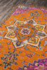 Momeni Ibiza IBI-2 Orange Area Rug Corner Image Feature