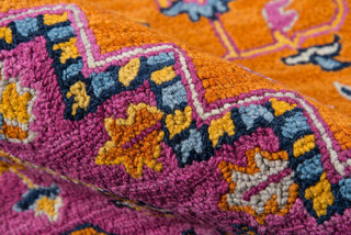 Momeni Ibiza IBI-2 Orange Area Rug Pile Image