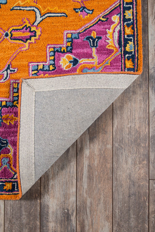 Momeni Ibiza IBI-2 Orange Area Rug Room Image