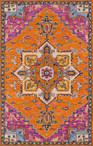 Momeni Ibiza IBI-2 Orange Area Rug main image