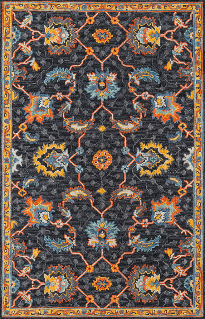 Momeni Ibiza IBI-3 Charcoal Area Rug main image