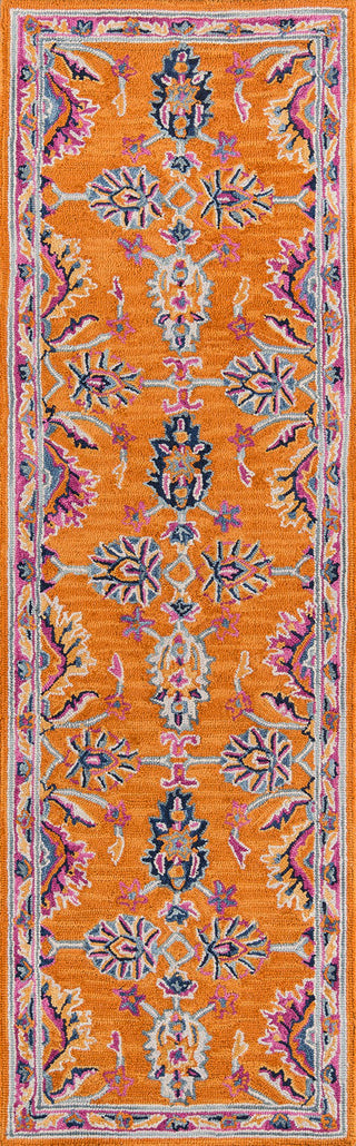 Momeni Ibiza IBI-4 Orange Area Rug Runner Image