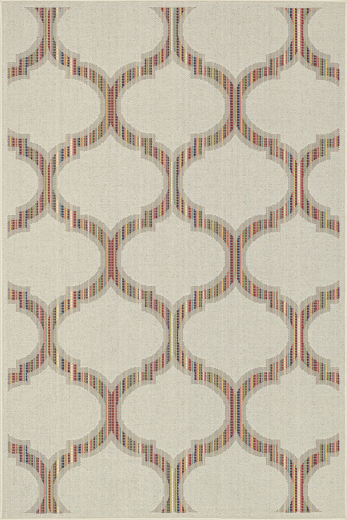 Loloi Ibiza IB-01 Ivory / Multi Area Rug main image