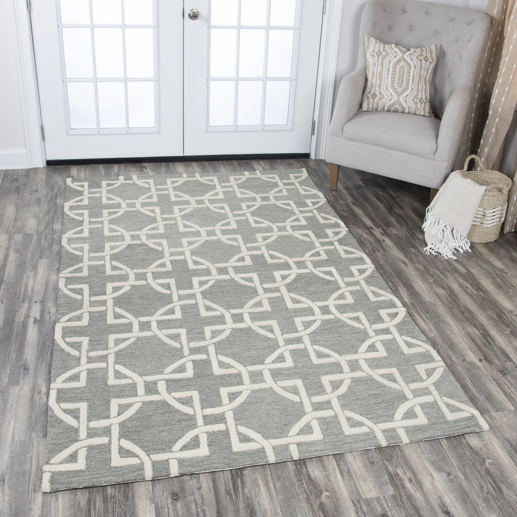 Rizzy Idyllic ID882A Gray Area Rug  Feature