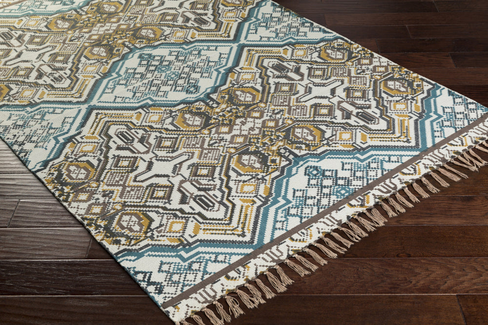 Surya Idina IDI-8802 Area Rug Corner Shot Feature