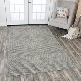 Rizzy Idyllic ID916A Gray Area Rug Corner Image