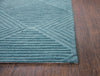 Rizzy Idyllic ID918A Teal Area Rug Detail Image