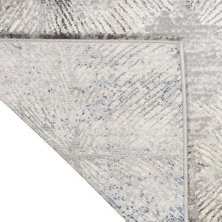 Calvin Klein CK022 Infinity IFN03 Ivory/Grey Area Rug Detail Image