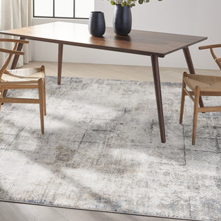 Calvin Klein CK022 Infinity IFN03 Ivory/Grey Area Rug Main Image