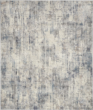 Calvin Klein CK022 Infinity IFN04 Ivory/Grey/Blue Area Rug Main Image