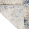 Calvin Klein CK022 Infinity IFN05 Ivory/Grey/Blue Area Rug Detail Image