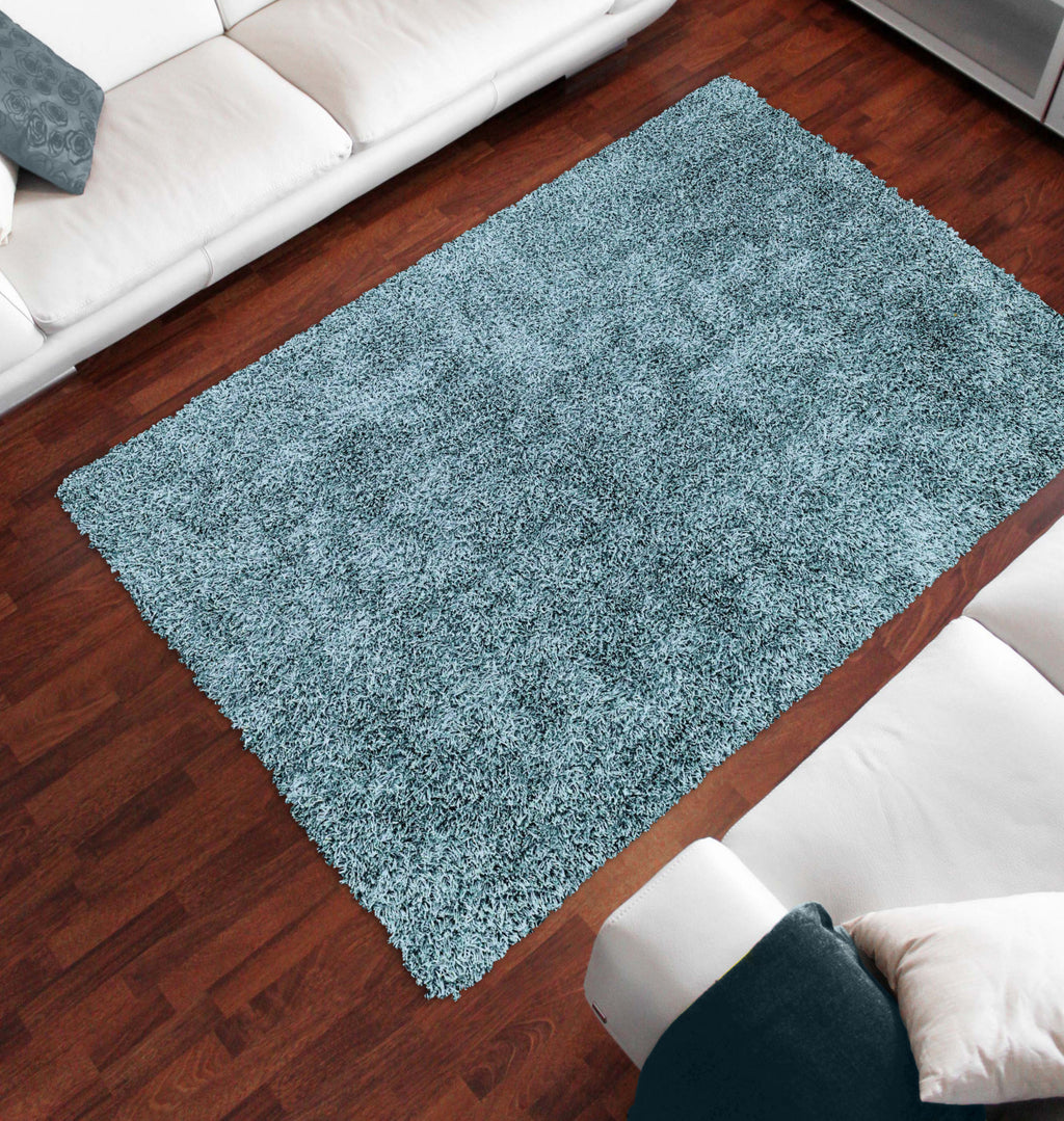 Dalyn Illusions IL69 Sky Blue Area Rug Lifestyle Image Feature