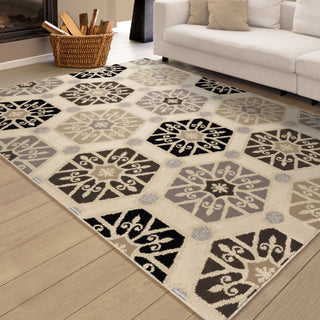 Orian Rugs Illusions Capped Off Multi Area Rug Room Scene