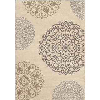 Orian Rugs Illusions Santiago Ivory Area Rug main image