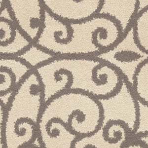 Orian Rugs Illusions Santiago Ivory Area Rug Swatch