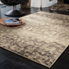 Orian Rugs Illusions Classic Port Ivory Area Rug Room Scene Feature