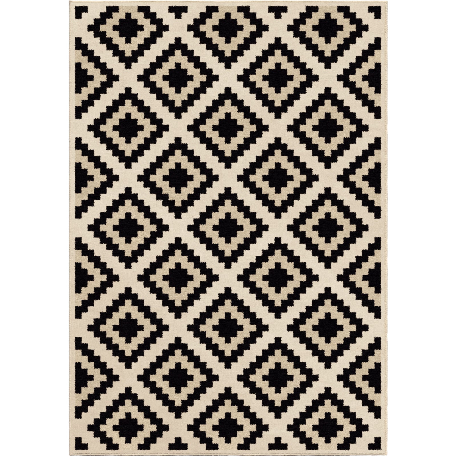 Orian Rugs Illusions Carres Ivory Area Rug main image