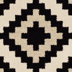 Orian Rugs Illusions Carres Ivory Area Rug Swatch