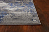 KAS Illusions 6202 Grey Watercolors Area Rug Corner Image