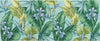Trans Ocean Illusions 3308/04 Tropical Leaf Blue by Liora Manne