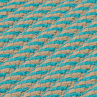 Colonial Mills Point Prim IM03 Teal Area Rug Detail Image