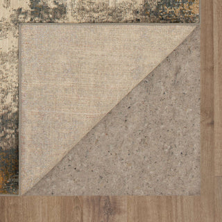 Karastan Elements Imagal Gray Area Rug Back Image