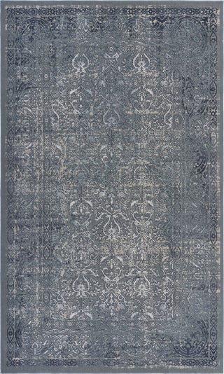 LR Resources Imagine Daytime Dusk Niagara Blue Area Rug main image