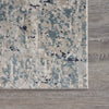 LR Resources Imagine Harbor Mist Blue Area Rug Corner Image