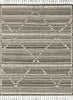 Loloi Iman IMA-01 Ivory/Charcoal Area Rug