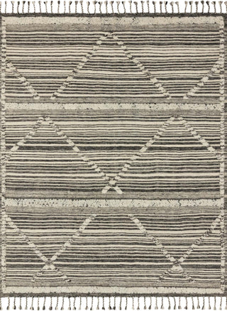 Loloi Iman IMA-01 Ivory/Charcoal Area Rug