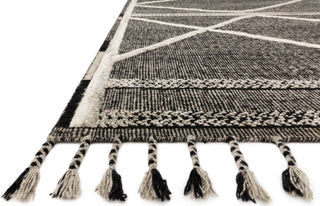 Loloi Iman IMA-02 Beige/Charcoal Area Rug Lifestyle Image Feature