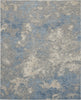 Nourison Joli IMHR1 Ivory Blue Area Rug by Nourison Home