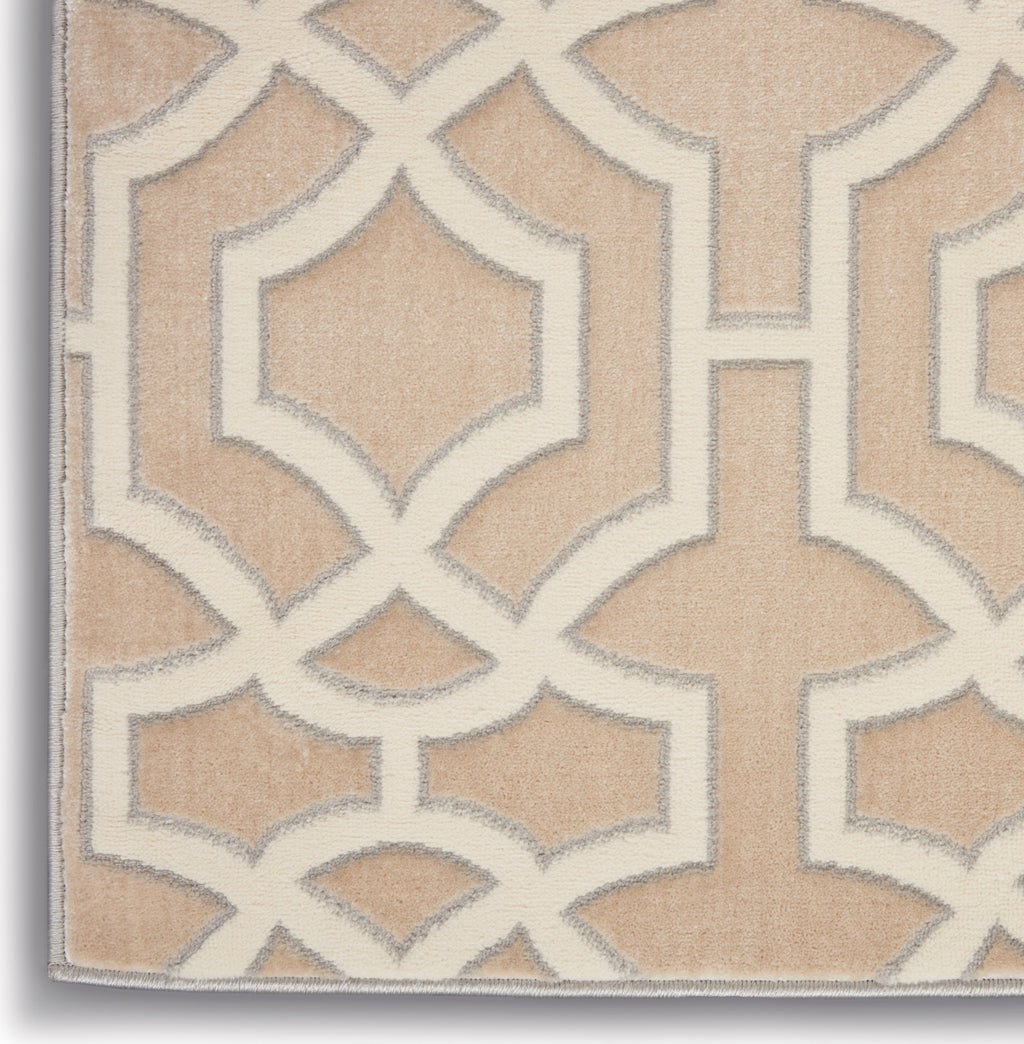 Nourison Joli IMHR2 Beige/White Area Rug by Inspire Me! Home Decor Room Image Feature