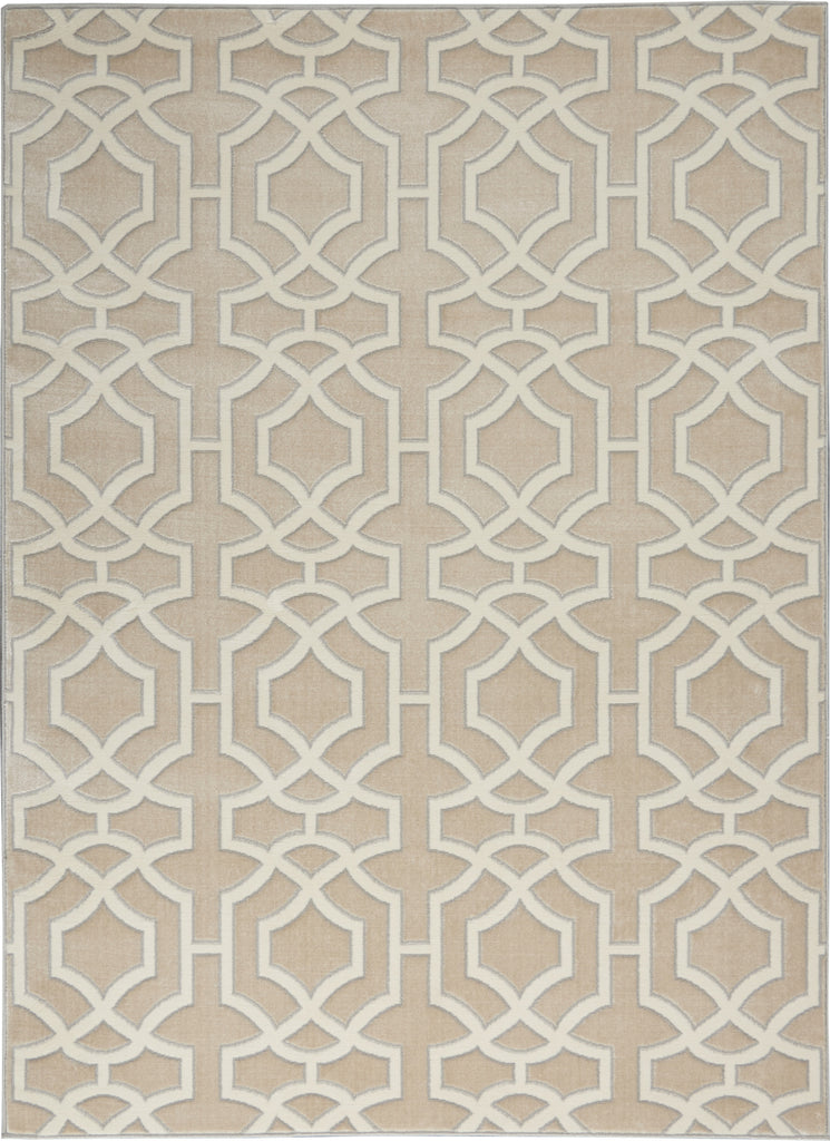 Nourison Joli IMHR2 Beige/White Area Rug by Nourison Home