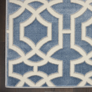 Nourison Joli IMHR2 Blue/White Area Rug by Inspire Me! Home Decor