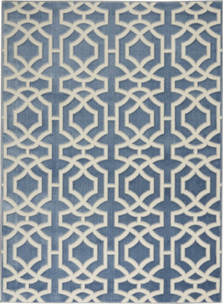 Nourison Joli IMHR2 Blue/White Area Rug by Inspire Me! Home Decor