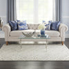 Nourison Joli IMHR2 Grey/White Area Rug by Inspire Me! Home Decor