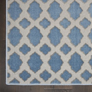 Nourison Joli IMHR3 Blue/Grey Area Rug by Inspire Me! Home Decor