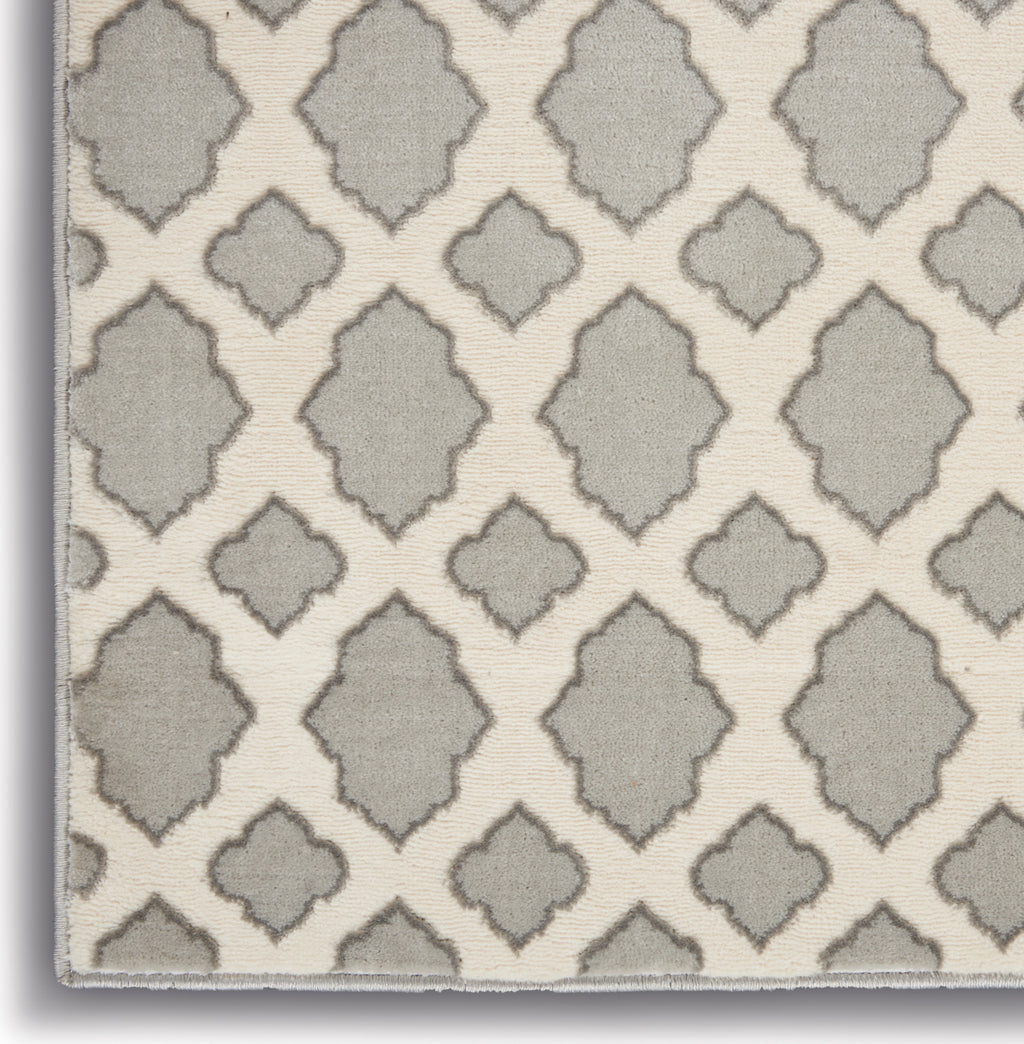 Nourison Joli IMHR3 Grey/Ivory Area Rug by Inspire Me! Home Decor Room Image Feature