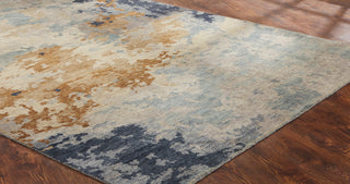 Ancient Boundaries Impact IMP-01 Sky/Sand Area Rug Lifestyle Image