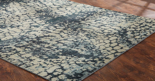 Ancient Boundaries Impact IMP-04 Indigo/Ivory Area Rug Lifestyle Image