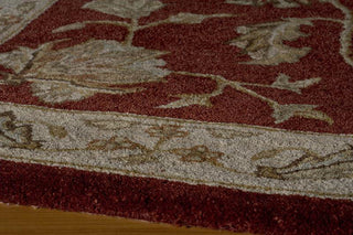 Momeni Imperial Court IC-01 Rust Area Rug Corner Shot