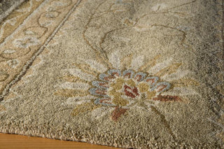 Momeni Imperial Court IC-09 Sage Area Rug Corner Shot