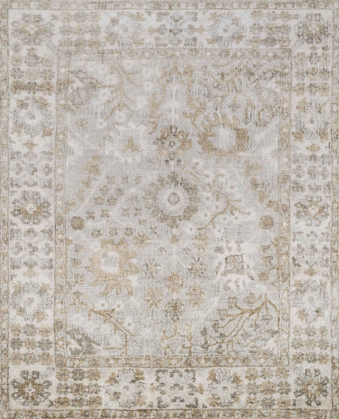 Loloi Imperial IM-02 Silver/Ivory Area Rug main image
